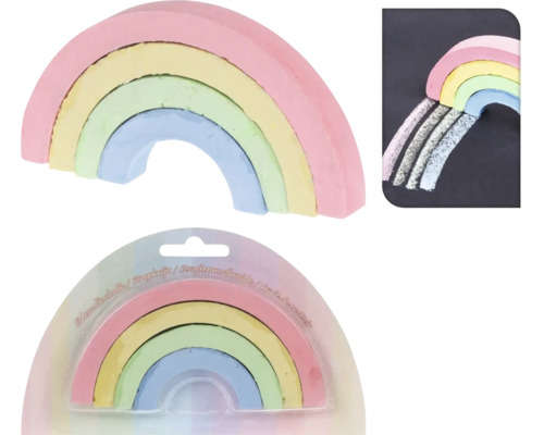 Gatukritor Regnbåge Regnbåge gatukrita set