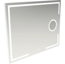 Rektangulär spegel med LED-belysning