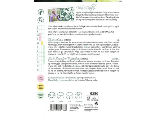 Information om odling och skötsel av prydnadsväxter