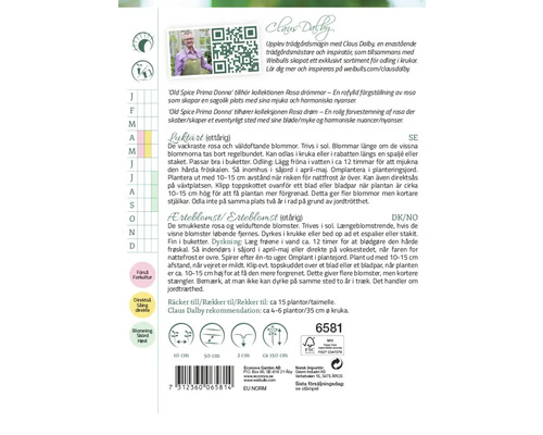 Information om plantering av luktärt