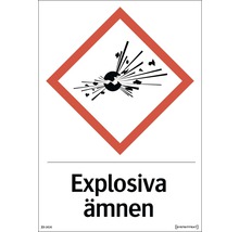 Symbol för explosiva ämnen