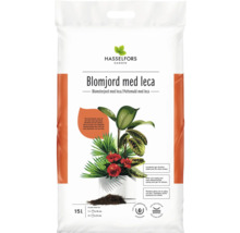 Blomjord HASSELFORS GARDEN med leca 15L