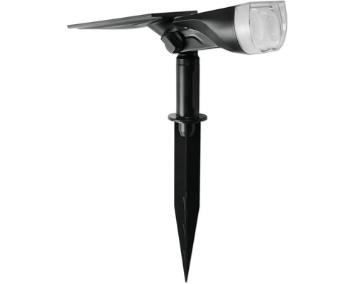 Solarlampa med markspett för trädgårdsbelysning