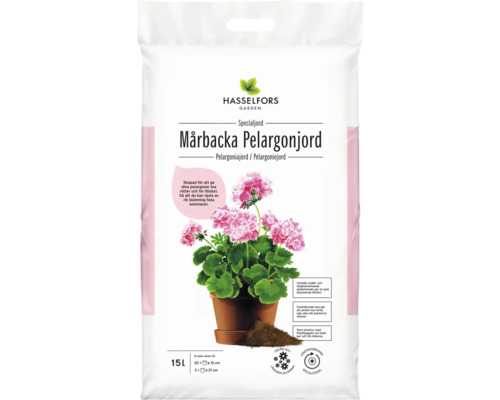 Pelargonjord HASSELFORS GARDEN Mårbacka 15L