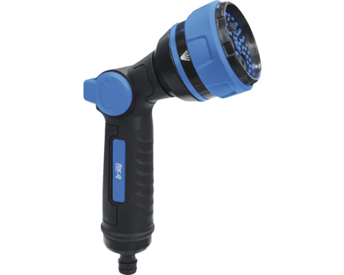 Trädgårdsspruta med flera stråltyper