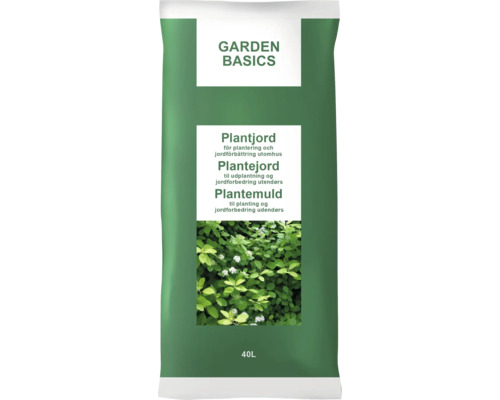 Plantjord Garden Basics 40L