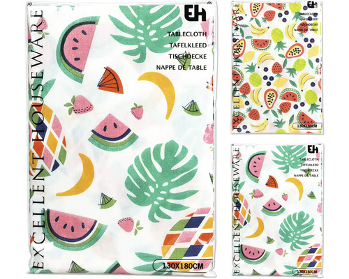 Vaxduk Fruits multi 130x180cm
