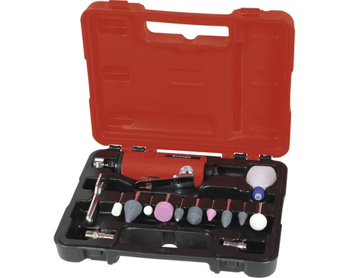 Tryckluftsdriven rakslipset i verktygslåda