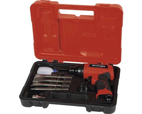 Einhell Pneumatisk mejselhammare i väska med mejseltillsatser