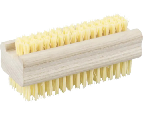 Nagelborste av trä med borst