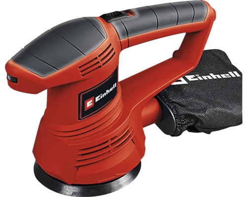 Einhell Logo Excenterslipmaskin med dammuppsamlingspåse
