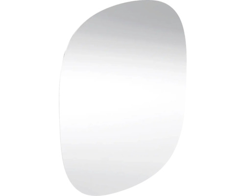 Spegel med belysning IFÖ Option oval ljusspegel silver 60x80 cm LED IP44 8942081 Asymmetrisk spegel