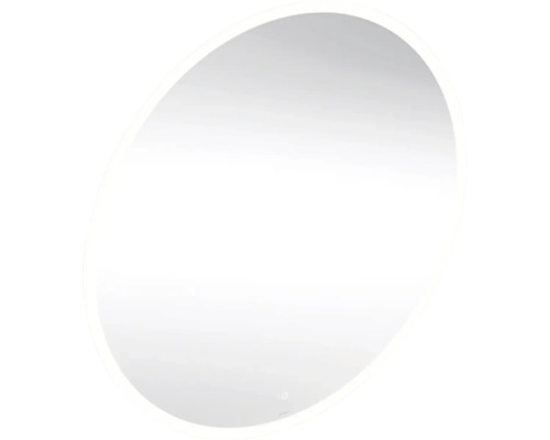 Spegel med belysning IFÖ Option round ljusspegel silver 75 cm LED IP44 8942079 Oval spegel med belysning
