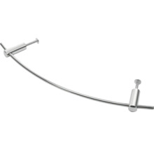 Metallhanddukshållare för väggmontering