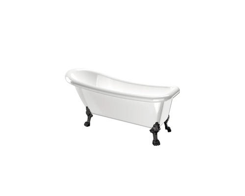 Fristående badkar med fötter i klösfotsutseende