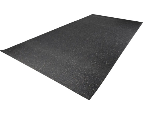 Skyddsmatta gummi QUANDT Regupol® 8mm 1,25x0,8m svart Gummimatta