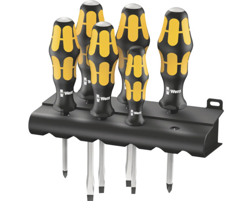 Skruvmejselsats med hållare