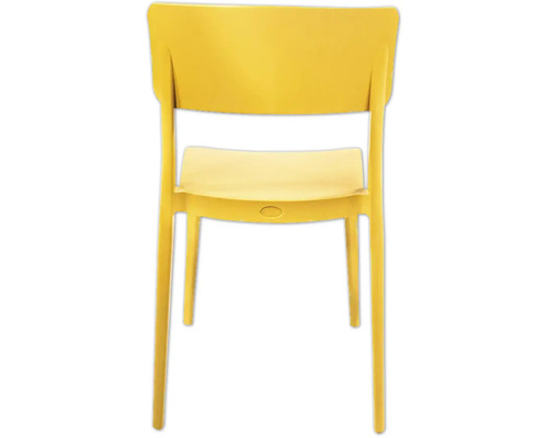 Gul plaststol