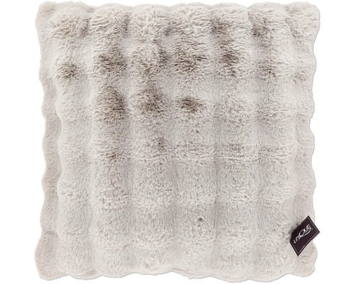 Kudde UNIQUE LIVING Bubble Daphne chateau grey 60x60cm