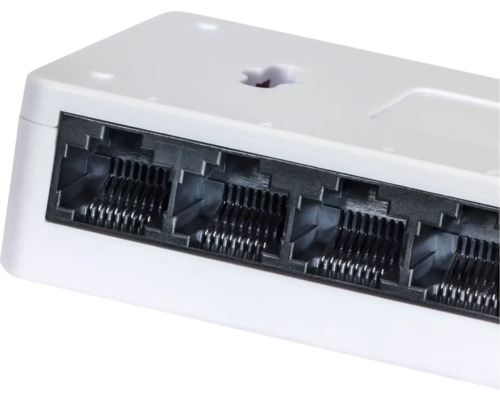 Nätverkssplitter med anslutningsportar