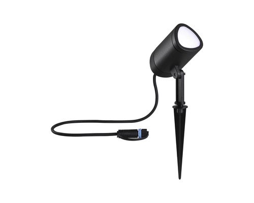 Trädgårdsspotlight med jordspett
