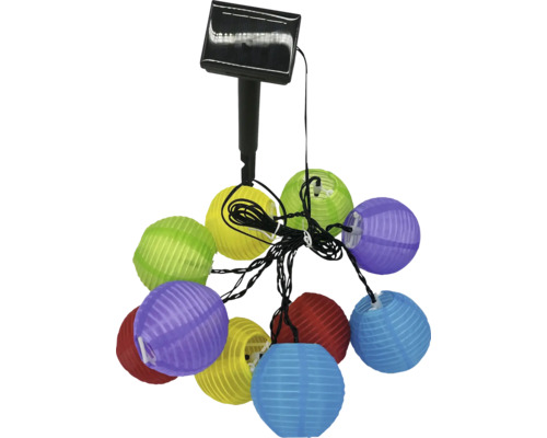 Solarslinga med lyktor