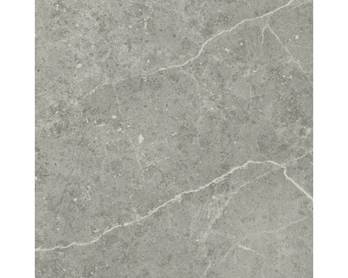 Grå golvplatta med marmorlook