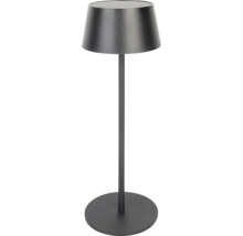 Golvlampa med lampskärm och rund fot