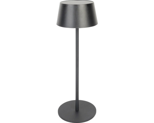 Golvlampa med lampskärm och rund fot