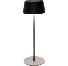 Bordslampa med lampskärm och rund fot