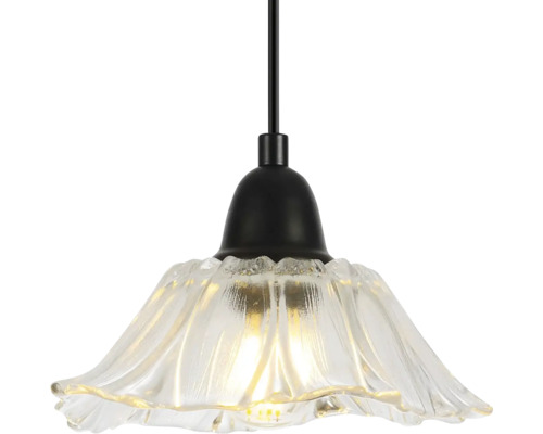 Pendellampa med glasskärm