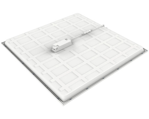 Fyrkantig LED-taklampa med anslutningskabel