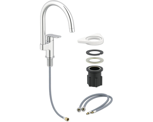 Köksblandare med tillbehör