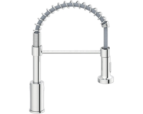 Köksblandare med flexibel duschslang