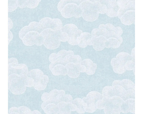 Tapet A.S. CREATION Lilly & Luis Moln blå Tapet med molnmönster
