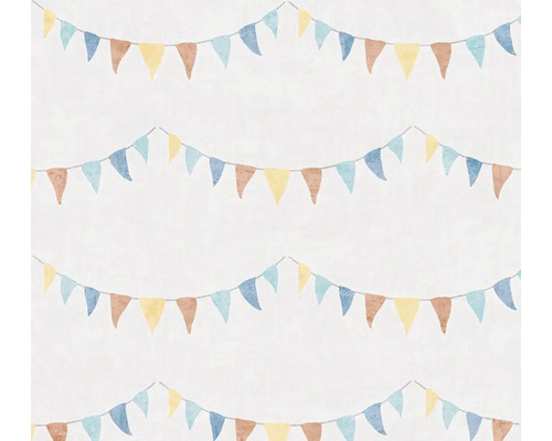 Tapet med girlangmönster