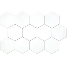 Mosaikplattor i sexkantig form