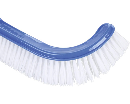 Toalettborste med plasthandtag och borst