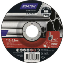 Norton Saint-Gobain Expert kapskiva 115x0,8 mm