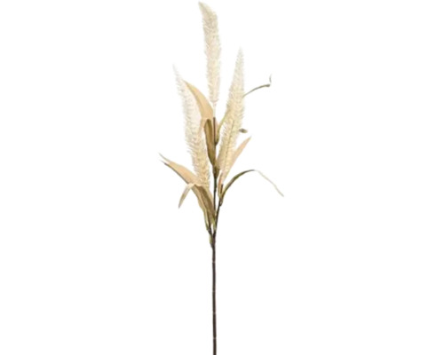 Dekorativ konstgjord växt med blomställningar och blad