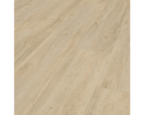 Laminatgolv KRONOTEX Advanced Plus grand ljus ek Närbild av ljust laminatgolv med trästruktur