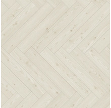 Trägolv i fiskbensmönster