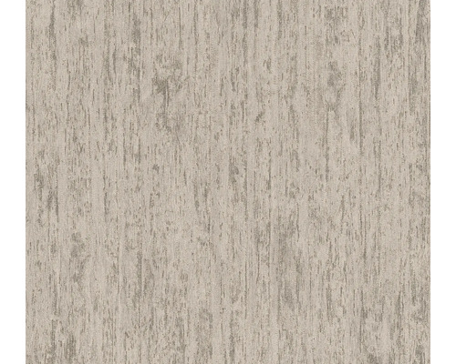 Tapet A.S CRÉATION Trä beige silver 0,53x10,05m Tapet med trästruktur