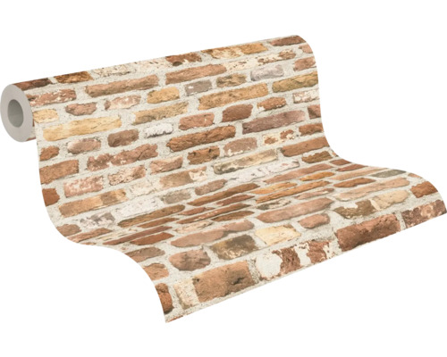 Tapetrulle med tegelstensdesign