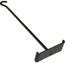 Askspade av metall med krok