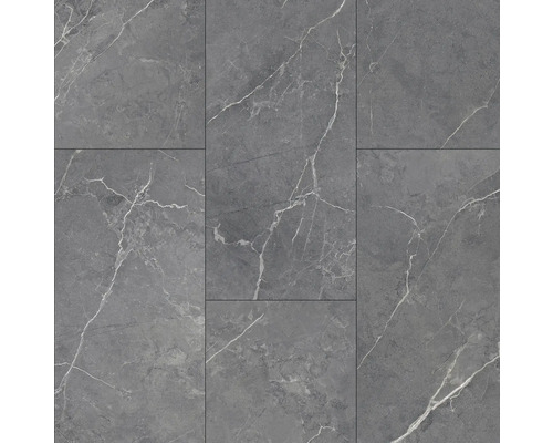Grå golvplattor med marmorlook