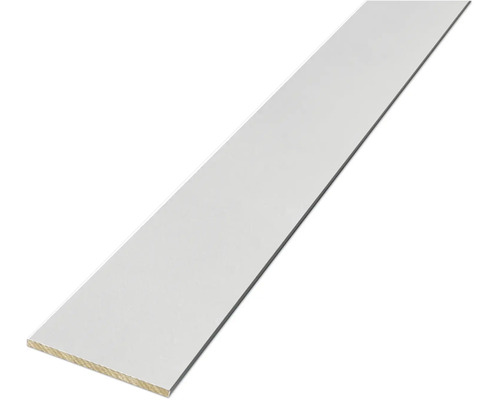 En enkel vit trälist.