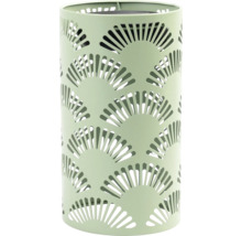 Dekorativ solarlampa i metall med mönster