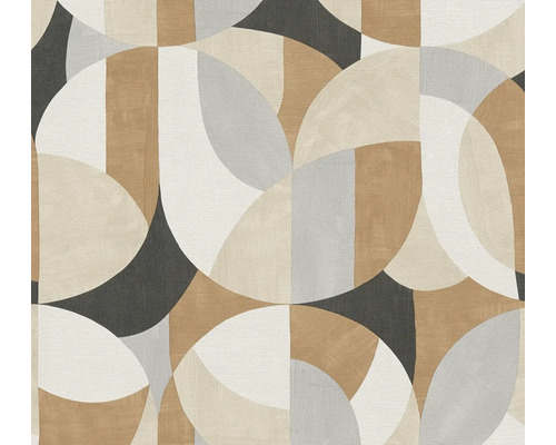 Tapet A.S CRÉATION Retro beige 0,53x10,05m