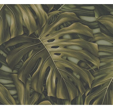 Tapet med Monstera-bladmönster